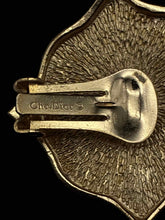 Load image into Gallery viewer, Christian Dior Clip Goldtone Earrings