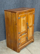 Load image into Gallery viewer, Antique Polar Wooden Icebox Refrigerator -  Nashua, NH