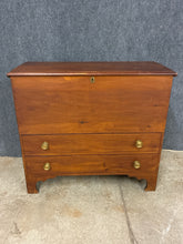 Load image into Gallery viewer, Antique 2-Drawer Chest with Trunk Top