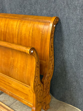 Load image into Gallery viewer, Ethan Allen Legacy Collection Solid Maple Queen Sleigh Bed