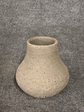Load image into Gallery viewer, Gray Textured Pottery Vase
