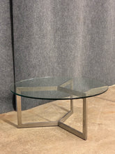 Load image into Gallery viewer, Modern Round Glass Coffee Table
