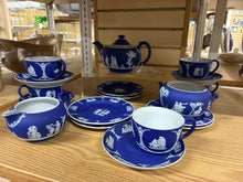 Load image into Gallery viewer, Wedgwood Blue Tea/Coffee Set