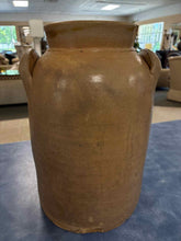 Load image into Gallery viewer, Stoneware Primitive Tan Crock/Jug