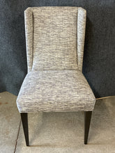 Load image into Gallery viewer, Grey/White Tweed Upholstered Dining/Side Chair