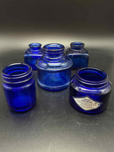 Load image into Gallery viewer, Glass Cobalt Bottle