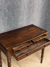 Load image into Gallery viewer, Vintage Three-Drawer Writing Table