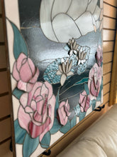 Load image into Gallery viewer, Double-Sided 3D Stained Glass Swan Panel