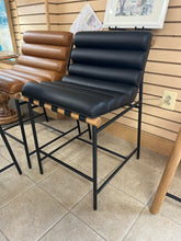 Load image into Gallery viewer, *NEW* Denver Modern Vail Leather Counter Stool (Multiple Quantities)
