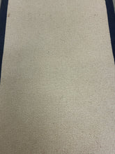 Load image into Gallery viewer, Natural Fiber Runner Rug with Navy Border
