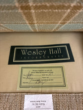 Load image into Gallery viewer, Wesley Hall Oversized Plaid Chair With Cedar-lined Storage Ottoman