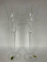 Load image into Gallery viewer, 2 Piece Waterford Clear Crystal Glasses