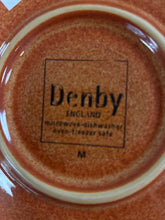 Load image into Gallery viewer, Denby Pottery Olive Orange-Red 16 Piece Swirl Creamer and/or Sugar