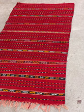 Load image into Gallery viewer, Handwoven Flatweave Tribal Kilim Rug