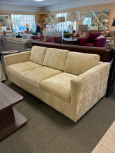 Load image into Gallery viewer, Contemporary Tan Upholstered Sleeper Sofa