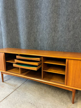 Load image into Gallery viewer, Bernhard Pedersen &amp; Son Danish Modern Tambour-Door Sideboard