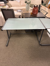 Load image into Gallery viewer, Crate &amp; Barrel Quartz L-Shaped Desk