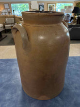 Load image into Gallery viewer, Stoneware Primitive Tan Crock/Jug