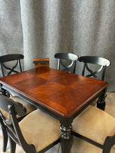 Load image into Gallery viewer, Two-Tone Dining Set with 6 Chairs And Extension Leaf