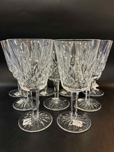 Load image into Gallery viewer, 9 Piece Waterford Lismore Crystal Glasses