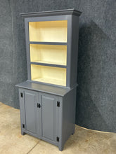 Load image into Gallery viewer, Step-back Painted Farmhouse Style Hutch