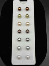 Load image into Gallery viewer, 7 Piece Sterling Silver Earrings