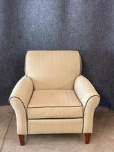 Load image into Gallery viewer, Ethan Allen Accent Chair With Blue Piping