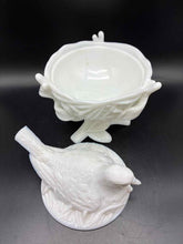 Load image into Gallery viewer, 2 Piece Westmoreland Milk Glass White Misc. serveware