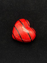 Load image into Gallery viewer, Stone Painted Heart Paperweight