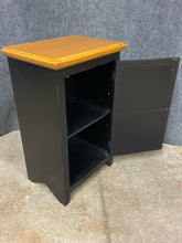 Load image into Gallery viewer, 2-Tone Accent Cabinet with Woodland Scene