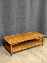 Load image into Gallery viewer, Chiltons Red Oak Coffee Table With Drawers