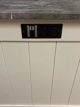 Load image into Gallery viewer, Grey/White Side Table with Power Outlet