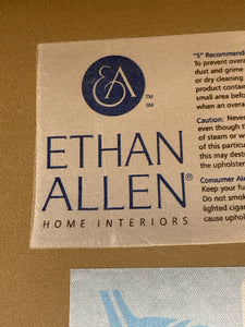 Ethan Allen Evette Upholstered Settee