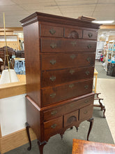 Load image into Gallery viewer, Tiger Maple Hand Crafted Chest on Chest
