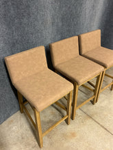 Load image into Gallery viewer, Nathan James Set of 3 Contemporary Counter Stools