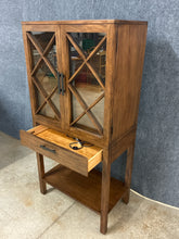 Load image into Gallery viewer, Ethan Allen Lighted Bar Cabinet