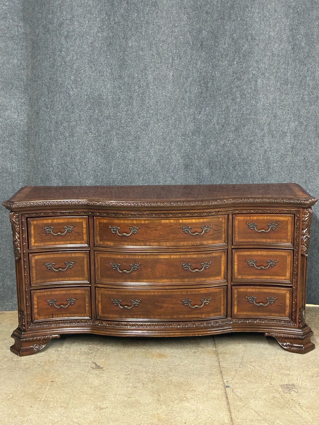 A.R.T. Furniture Old World Cherry Nine-Drawer Dresser