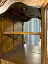 Load image into Gallery viewer, French Country Lighted Wine Cabinet