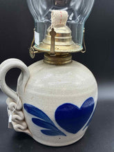 Load image into Gallery viewer, 2 Piece Salmon Falls Pottery Candle/Candleholder