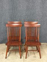 Load image into Gallery viewer, Cochrane Set Of 4 Cherry Windsor Dining Chairs