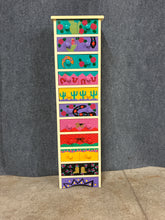 Load image into Gallery viewer, Whimsical Hand-Painted Tall Accent Chest
