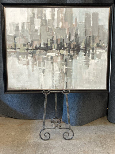 Framed Metro Urban Abstract Cityscape