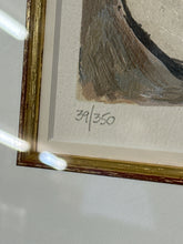 Load image into Gallery viewer, Barbara Wood Limited Edition Lithograph, Signed and Numbered 39/350, Framed