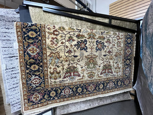 Amer Antiquity ANQ-8 Hand-Knotted Tan Area Rug