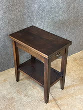 Load image into Gallery viewer, C.A. Luan Furniture Co. Narrow End Table with Drawer