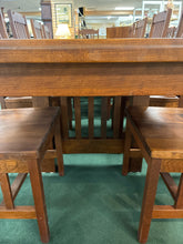 Load image into Gallery viewer, Custom Cherry Dining Table with 20 Chairs, 3 Leaf Extensions