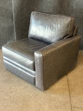 Load image into Gallery viewer, Pottery Barn Modular Leather Right Arm Chair