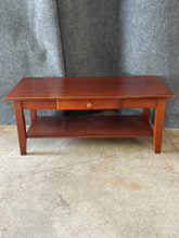 Load image into Gallery viewer, Traditional One-Drawer Coffee Table