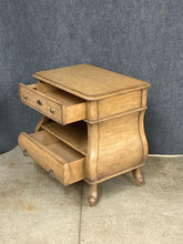 Load image into Gallery viewer, French Heritage Bombe-Style Nightstand/Side Chest