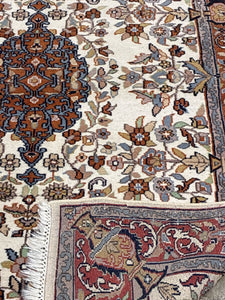 Hand-Knotted Persian Style Wool Rug